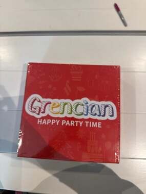 Grencian 96Pcs Black Gold 20th Birthday Party Supplies Set - Plates, Napkins, Fo